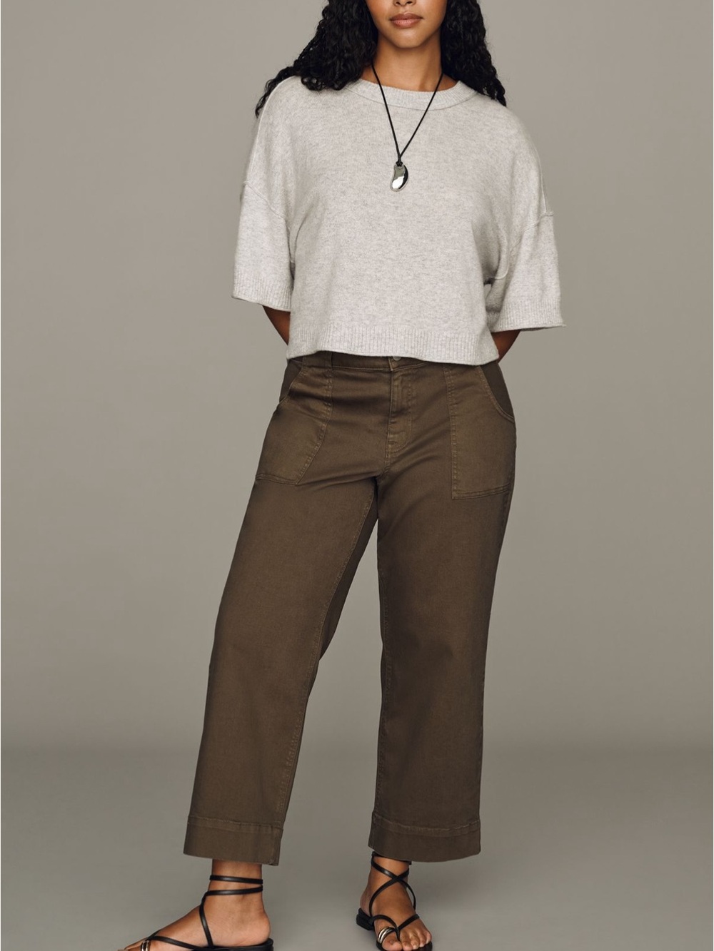 By Anthropologie Goldie 100% cashmere sweater